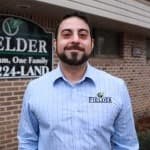 Jeff Rivera, Fielder front desk associate, outside the Fielder office